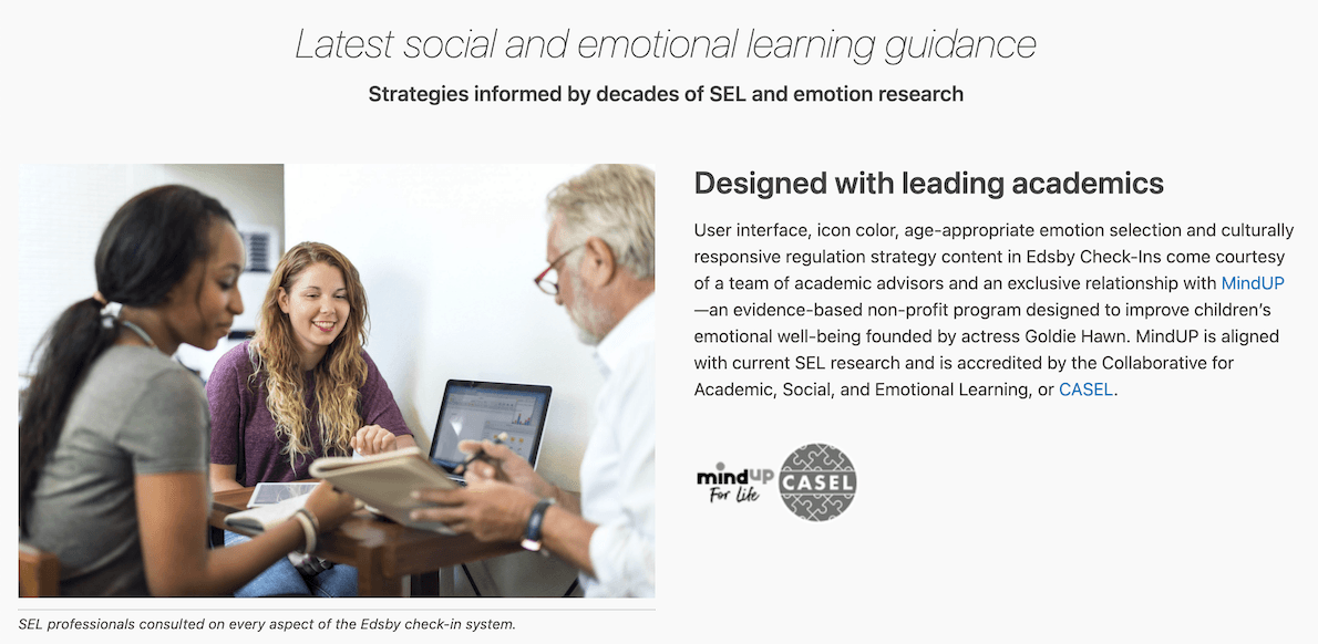 Landing Page SEL Check Ins 6